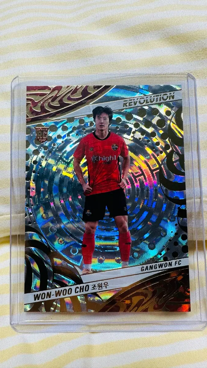 K리그 강원 FC 조원우 레볼루션 88/99 한정카드
