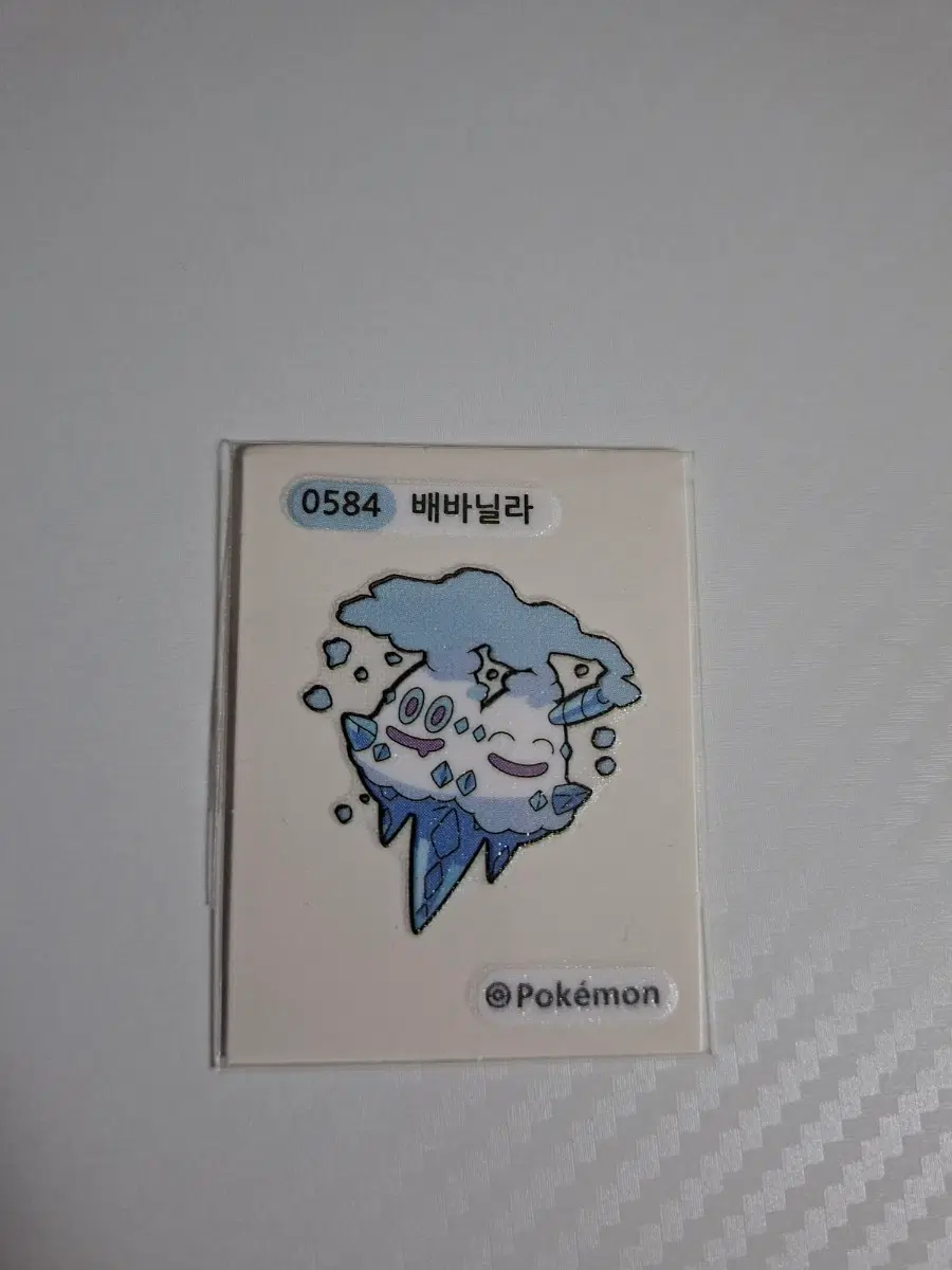 포켓몬 2024 시즌3 띠부씰 0584 배바닐라