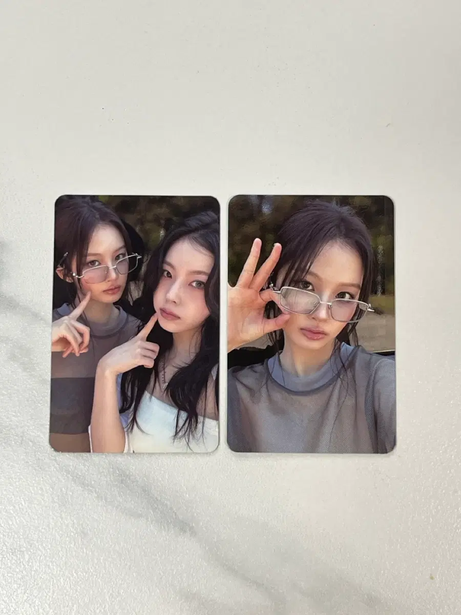 2-sheet bulk Nmixx Seolyoon Kyujin photocard