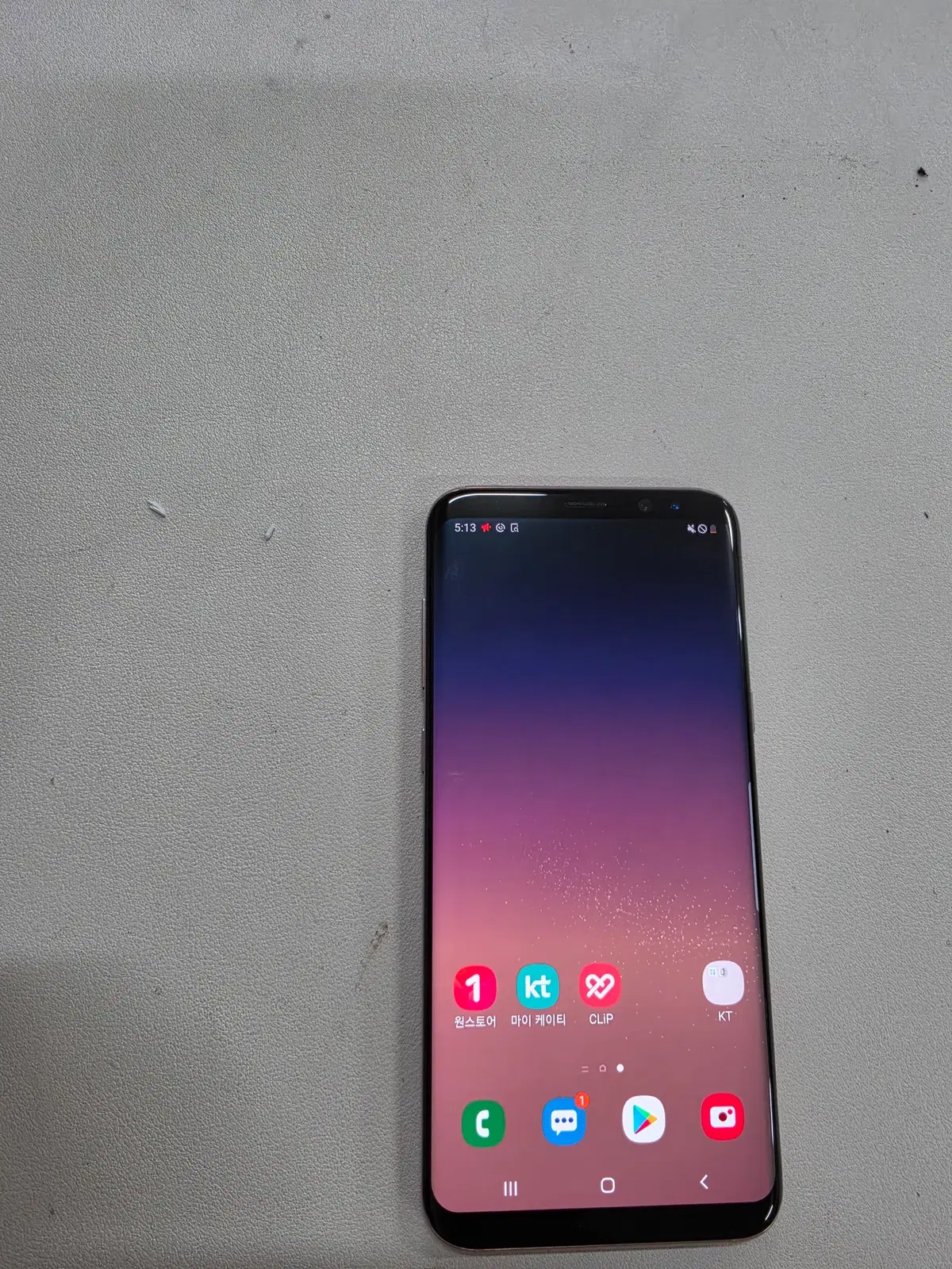 갤럭시 S8플러스 로즈핑크 정상공기기 중고폰