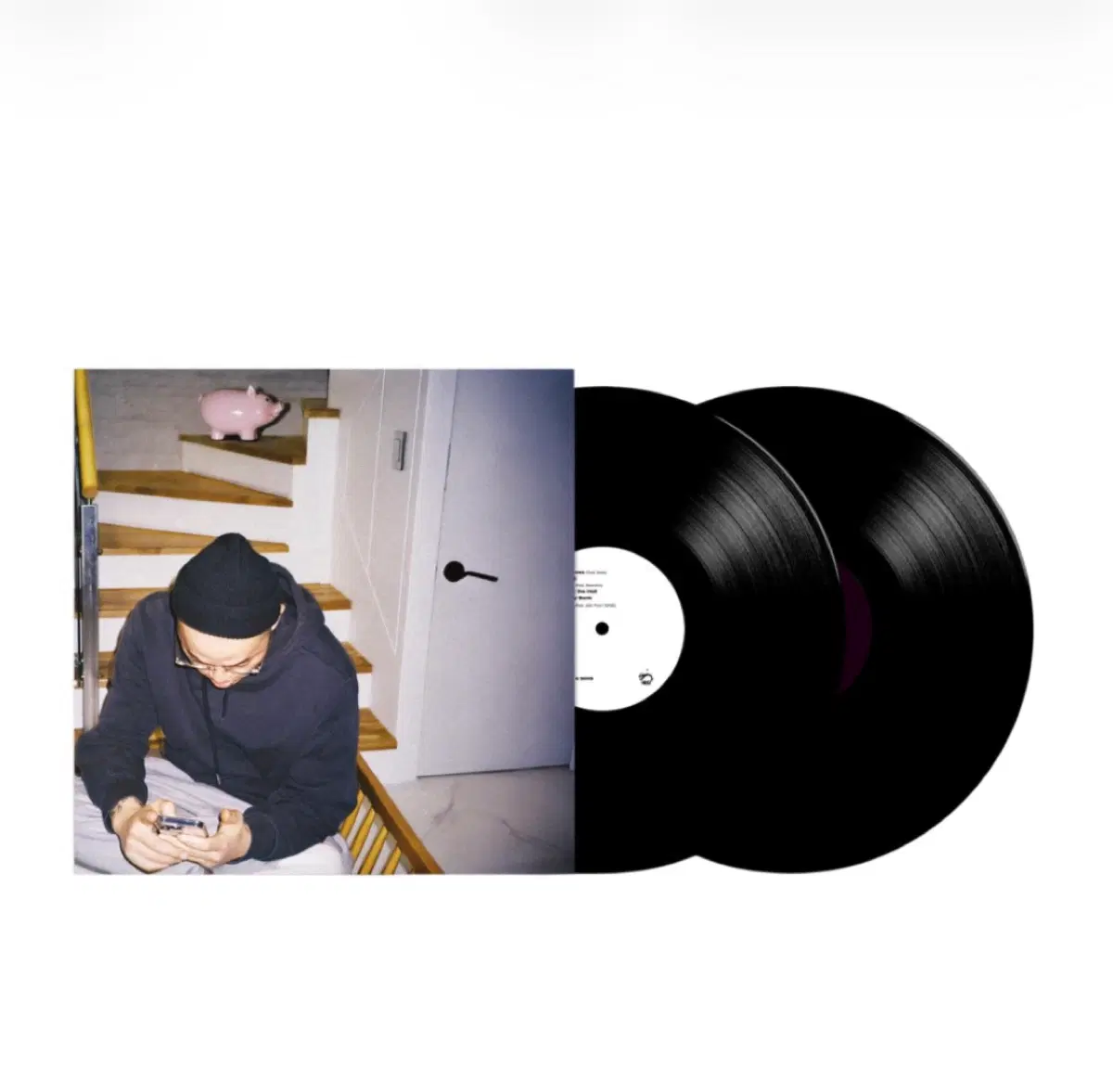 ESENS 이센스 정규 3집 저금통 LP 블랙 한정판 미개봉