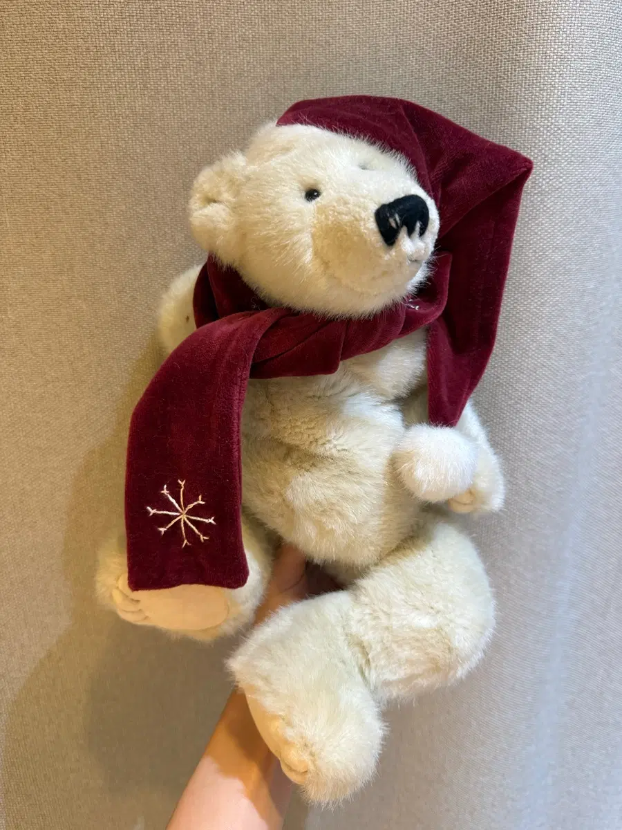크리스마스 보이즈 베어 북극곰 인형