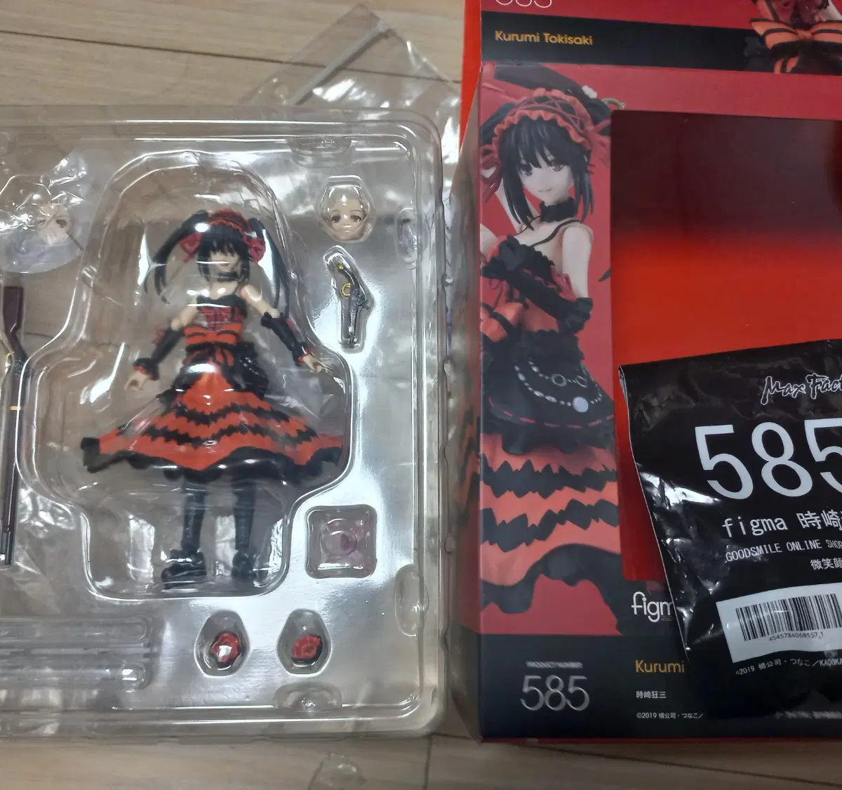 피그마 figma 데어라 토키사키 쿠루미 특전판