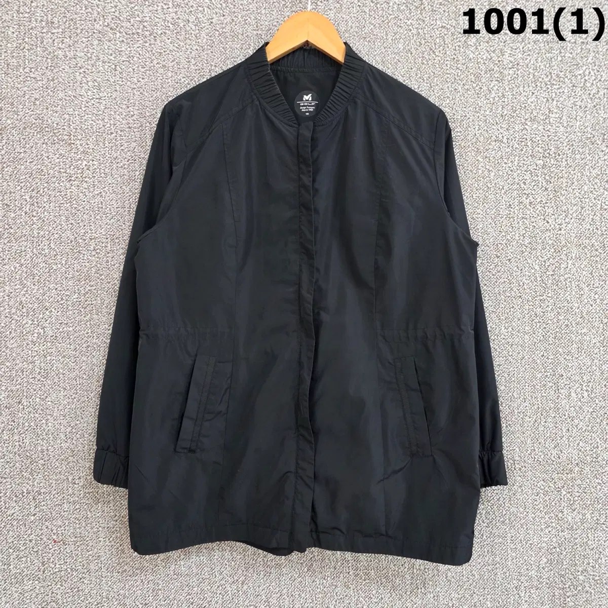 밀레 골프 자켓 블랙 XL