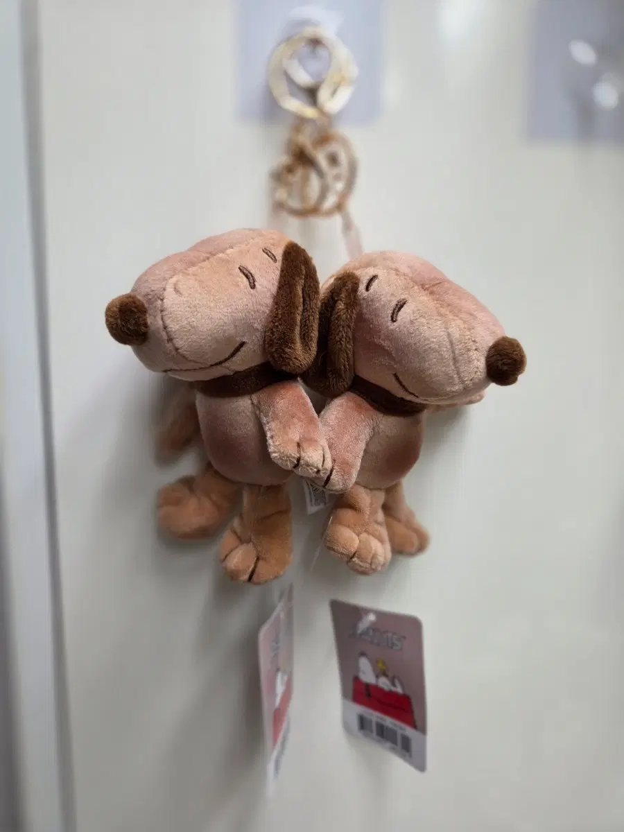스누피 브레드 인형 키링