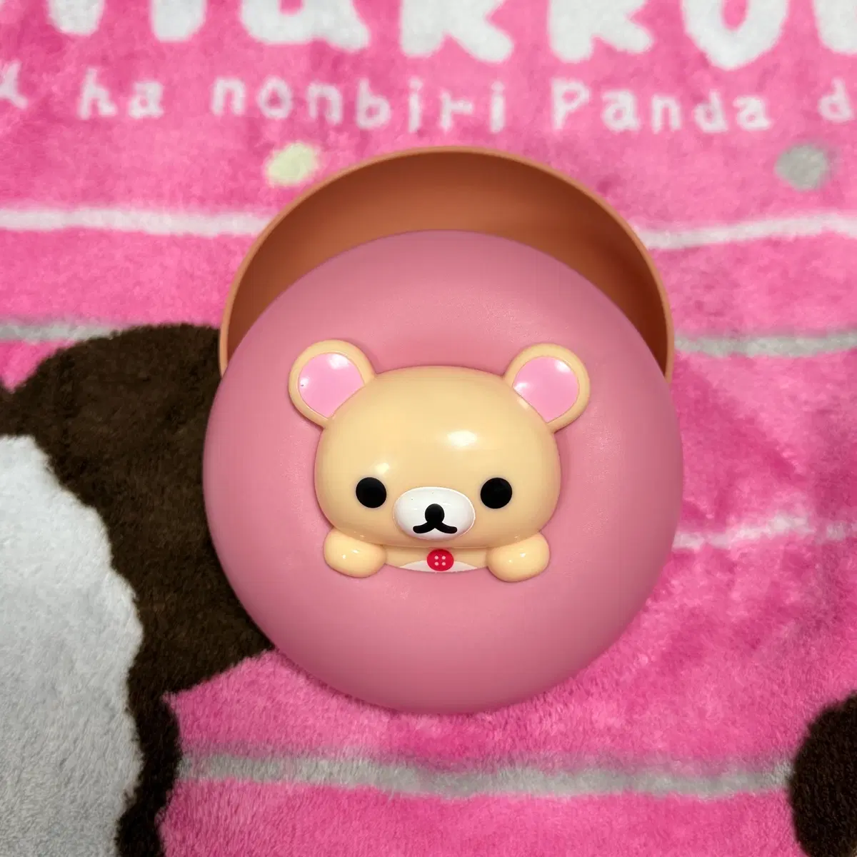 고전 코리락쿠마 도넛 수납함