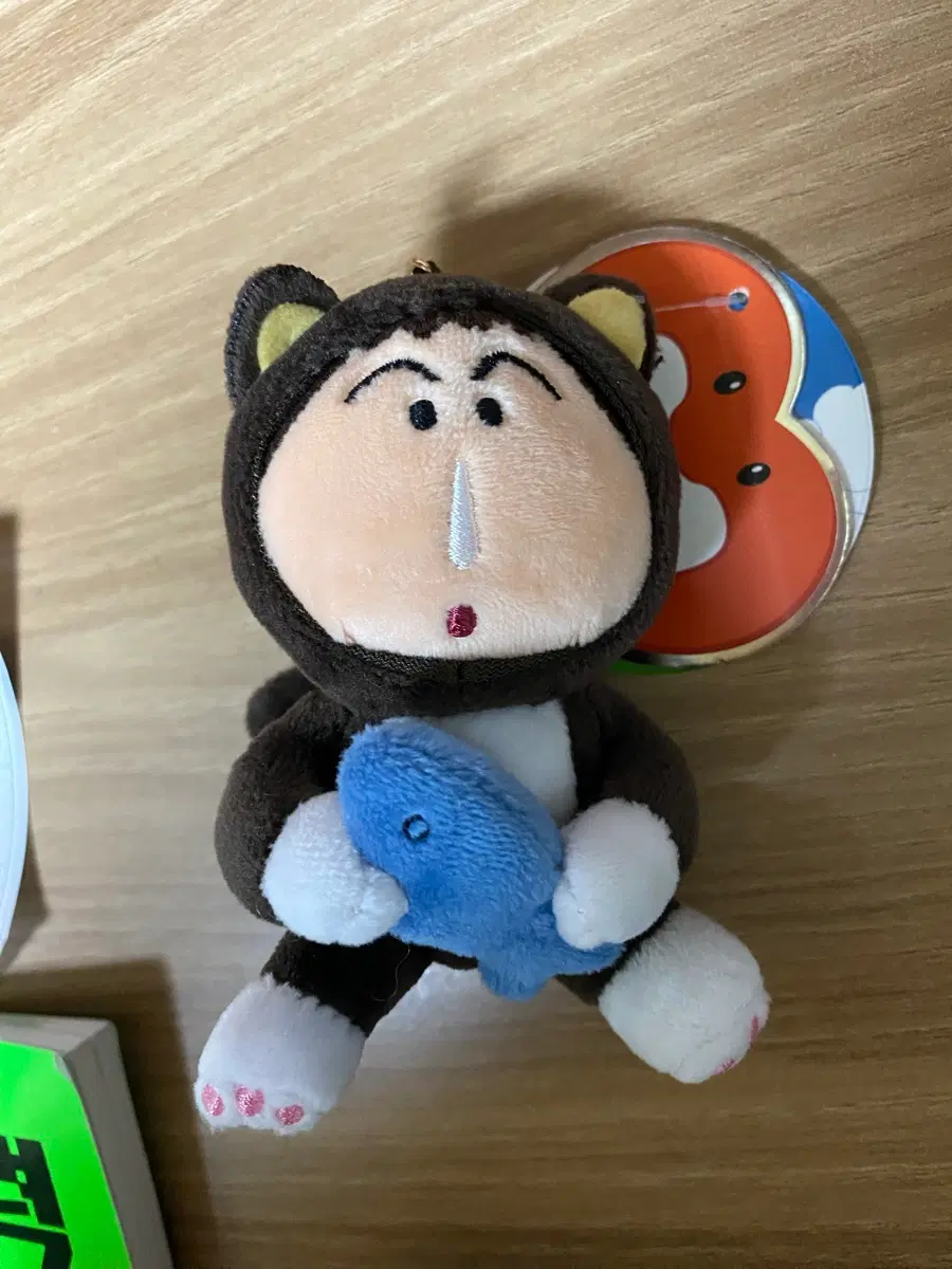 맹구 고양이 인형 키링