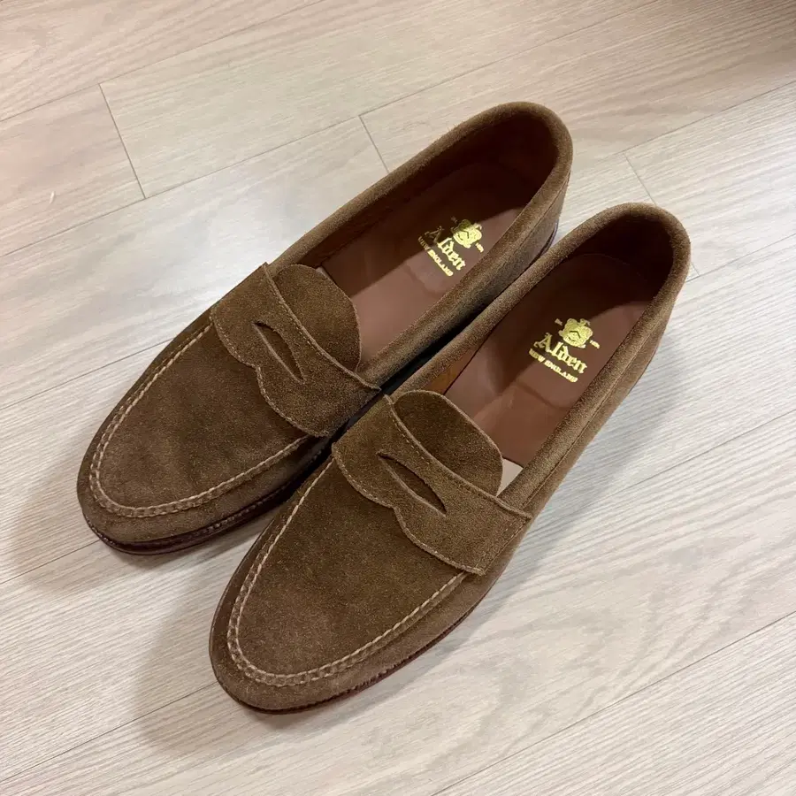 알든 Alden 6243 스너프 스웨이드 로퍼 10D