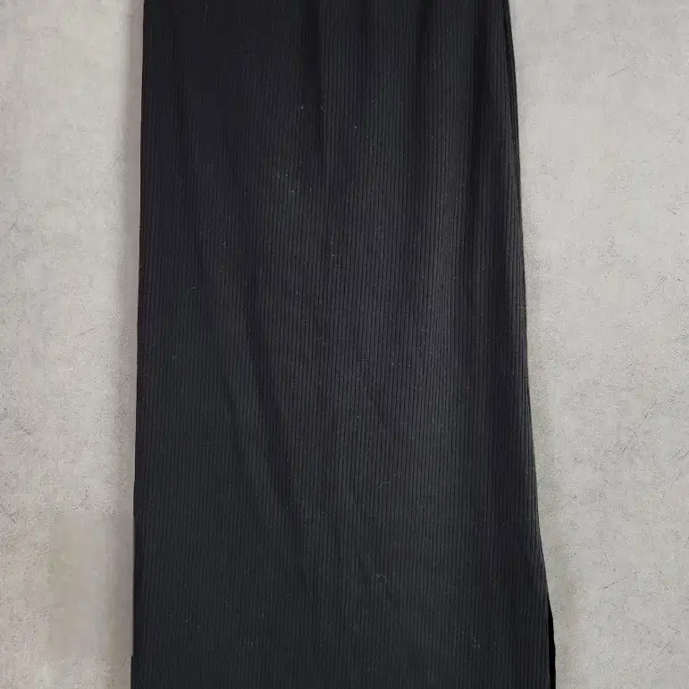 블랙 맥시 스커트 M
