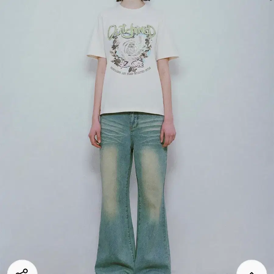 레이브 데님 팬츠