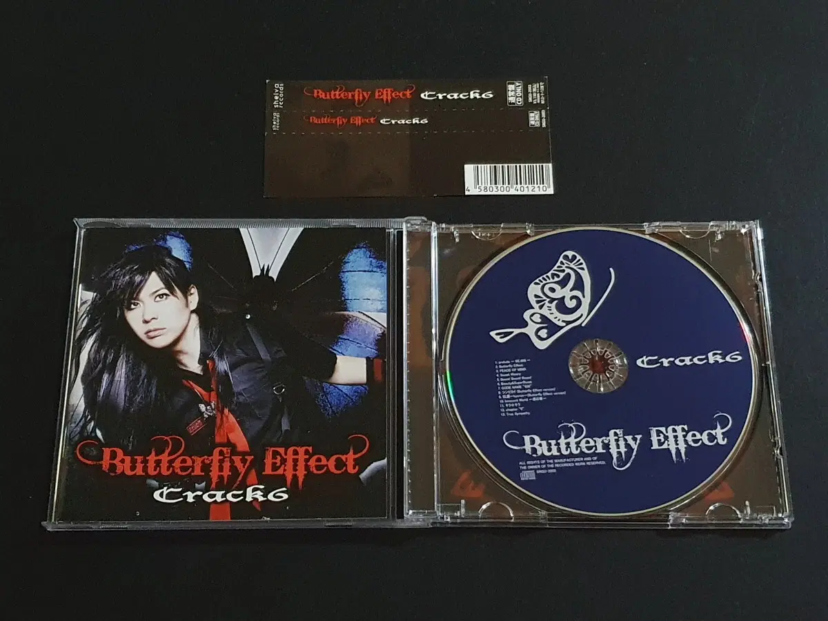 Crack6 크랙식스 앨범 Butterfly Effect 페니실린 치사토