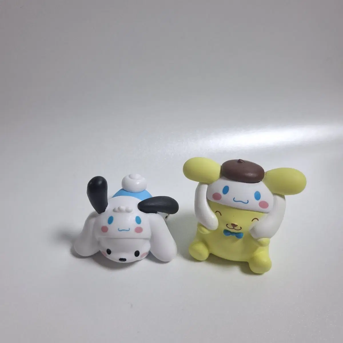 시나모롤 가득 콜렉션 가챠 2종 일괄(포챠코, 폼폼푸린)