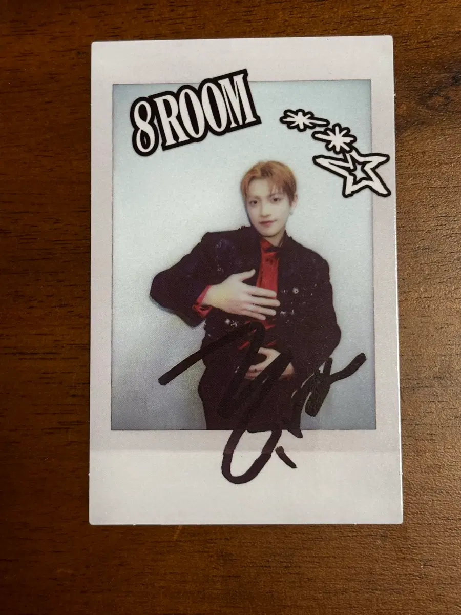 에이티즈 홍중 8room 에잇룸 5만원 특전 포카