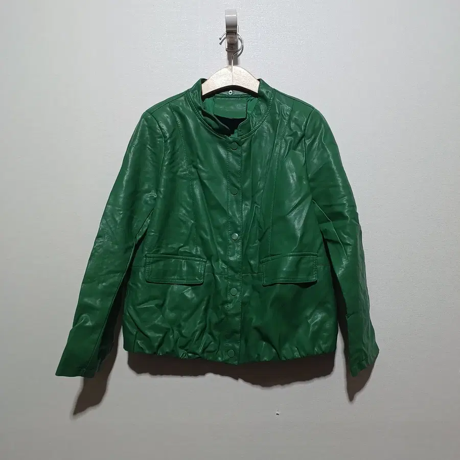 여성 페이크레더 자켓 XL (26C29)
