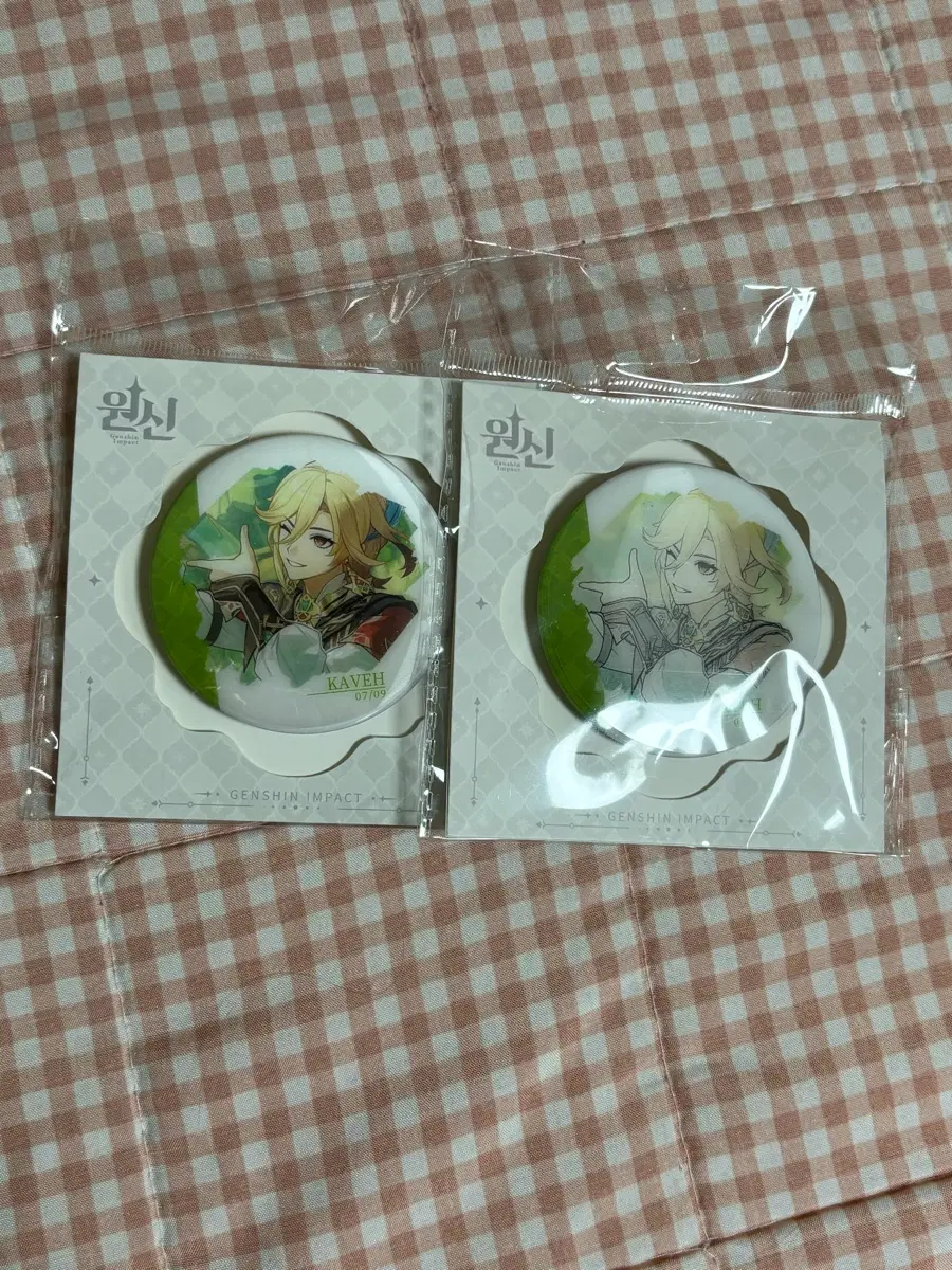 원신 pc 라운지 pc 방 피시방 카베 뽑기 렌티큘러 캔뱃지 뱃지