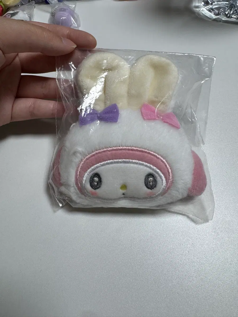 마이멜로디 토끼 인형 키링 새상품 판매중