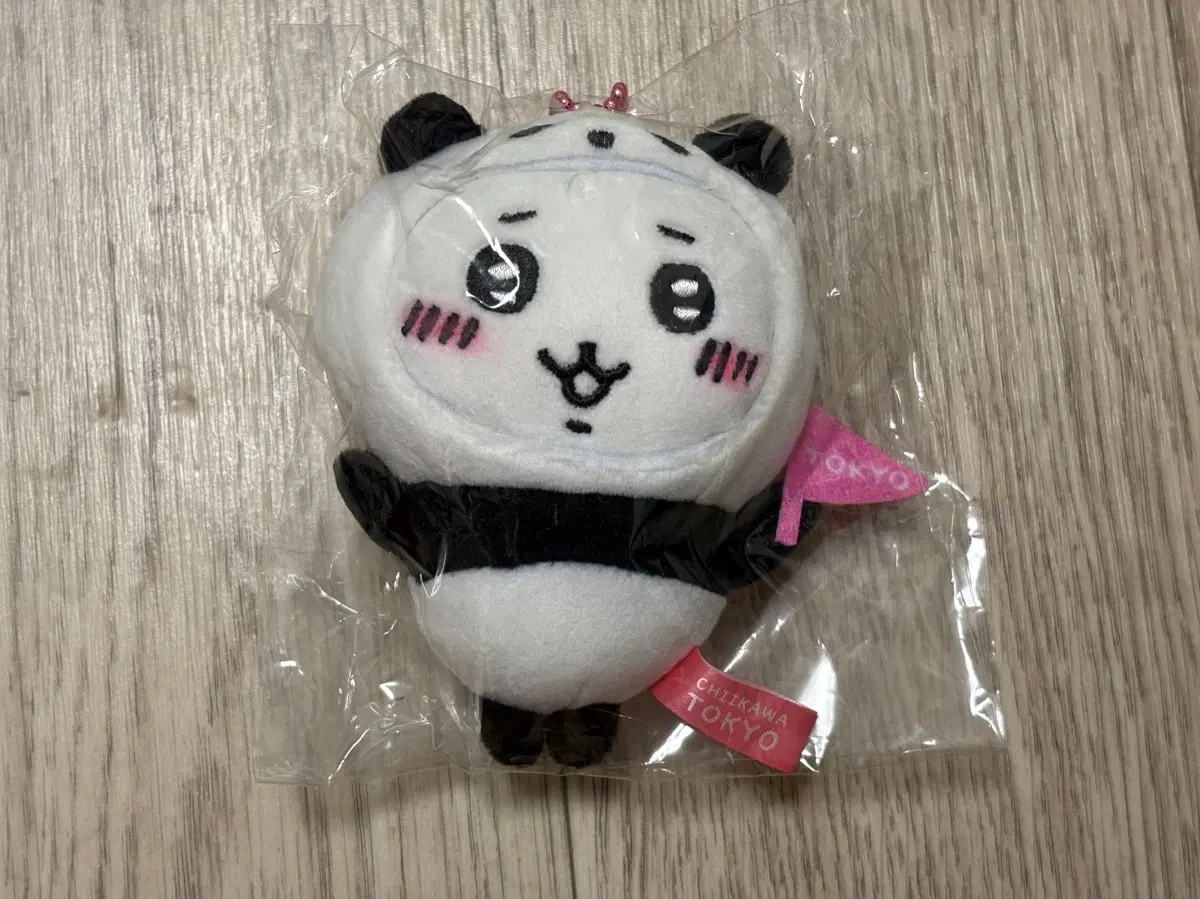 치이카와 팬더 인형 키링