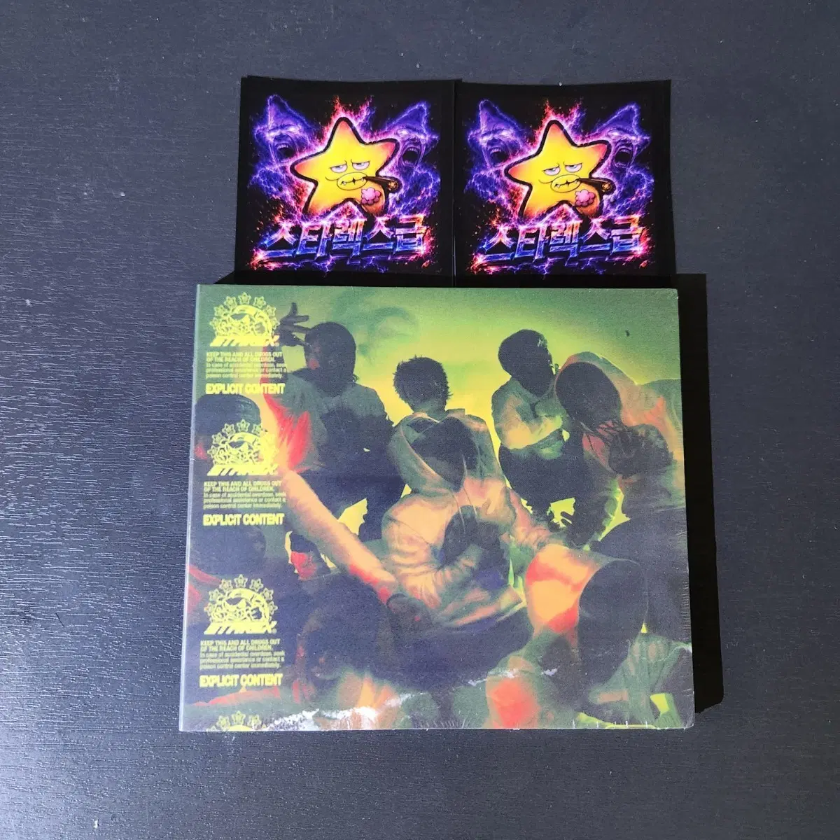 starex tape vol.2 미개봉, 스타렉스급 스티커 2장