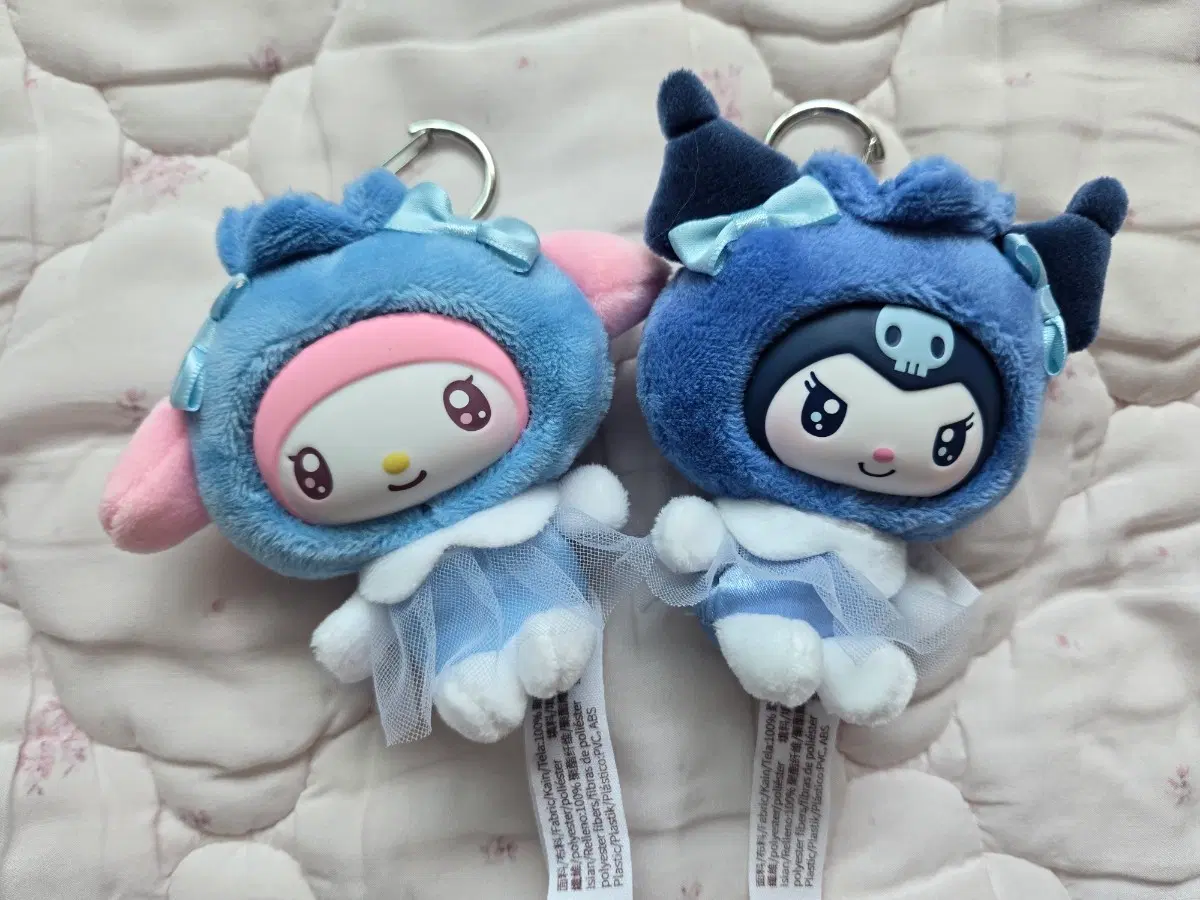 탑토이 산리오 쿠루미 마멜 과일시리즈 블루베리 커플 인형,키링 팝니다.
