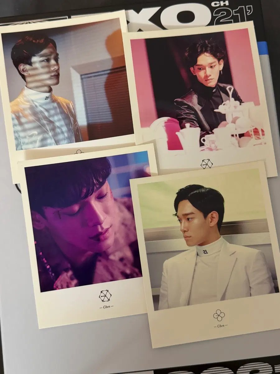 엑소-첸 포스트카드 세트
