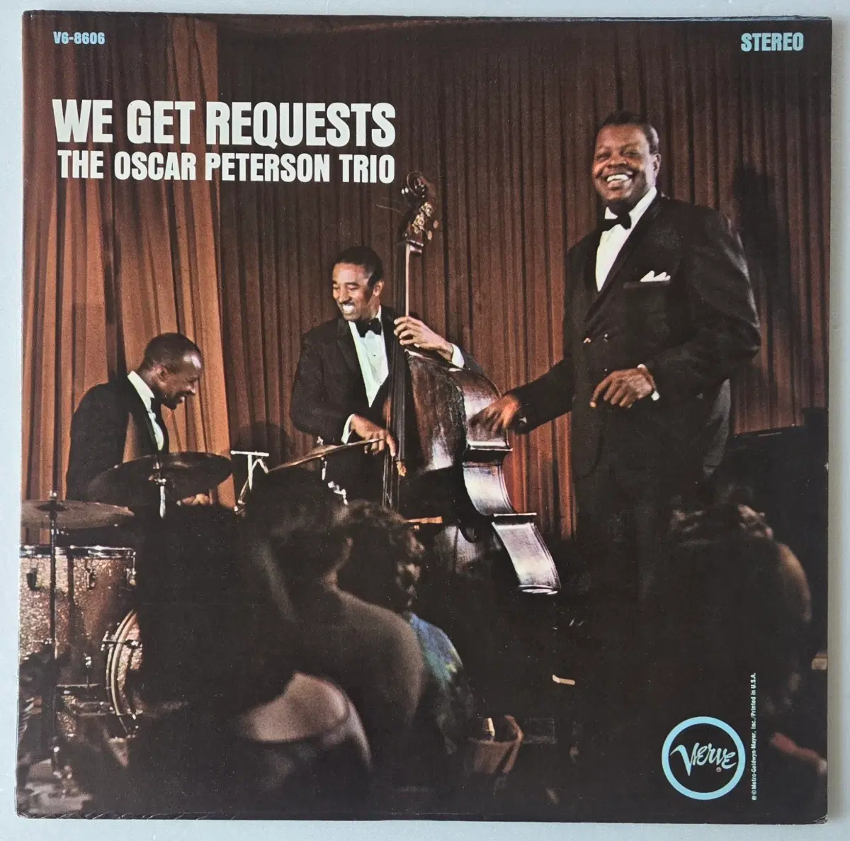 오스카 피터슨 트리오 - We Get Requests LP (  US Original 초반, Verve  Stereo )