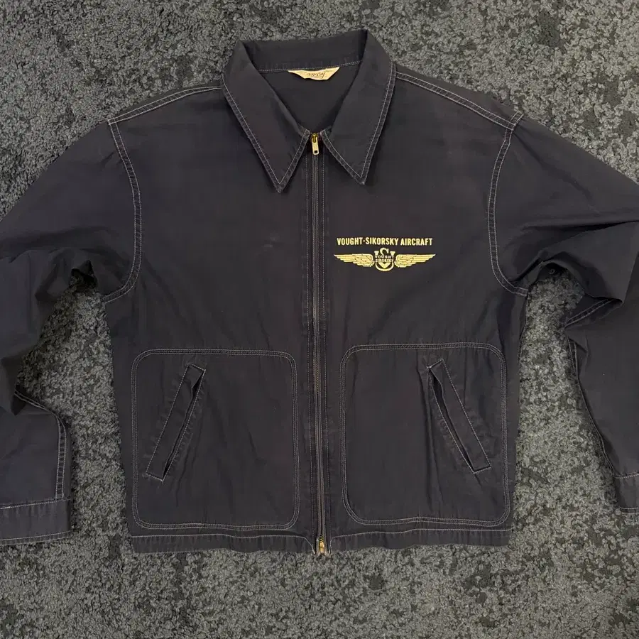 리얼맥코이 Vought Corsair 드리즐러자켓 M