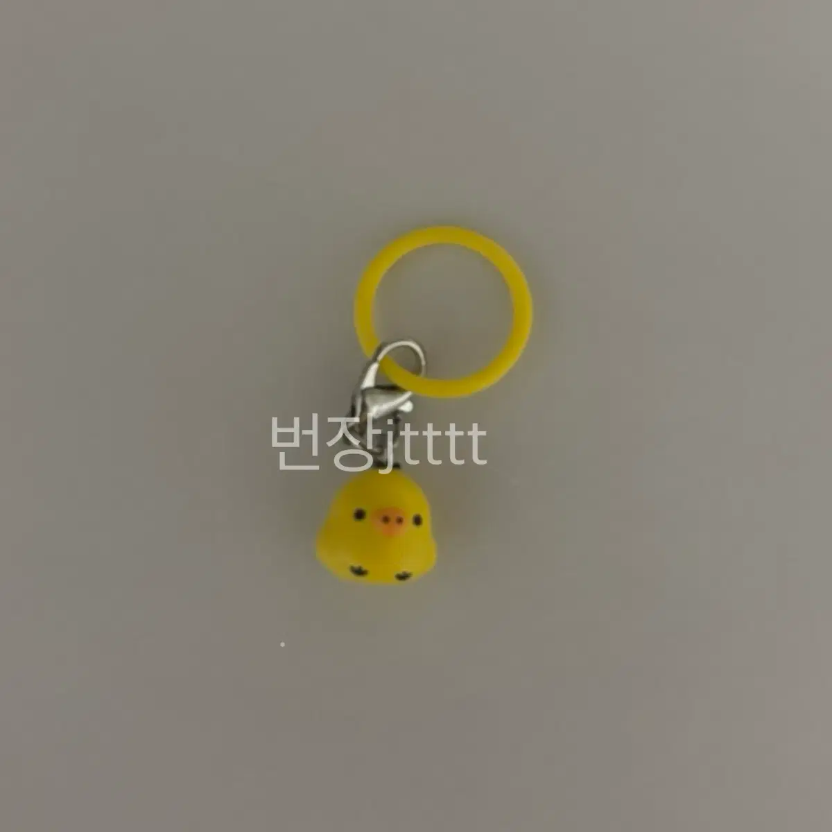 산엑스 키이로이토리 메지루시 가챠 키링 피규어 돼병이