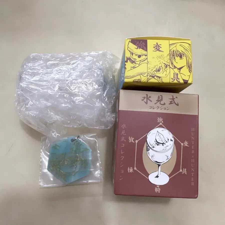 헌터x헌터 키르아 rofj 넨 수견식 피규어 키링