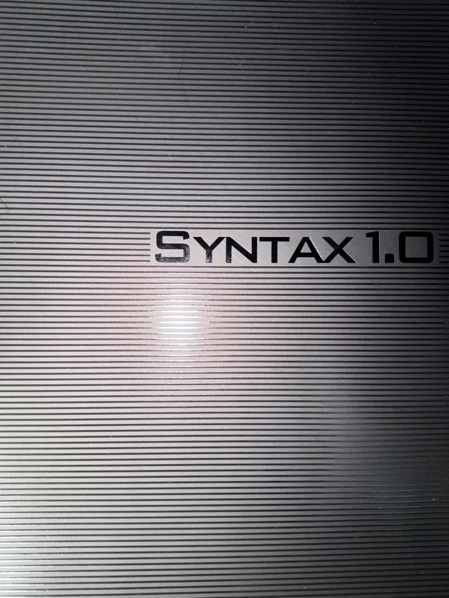 이명학 sytax 신텍스 1.0