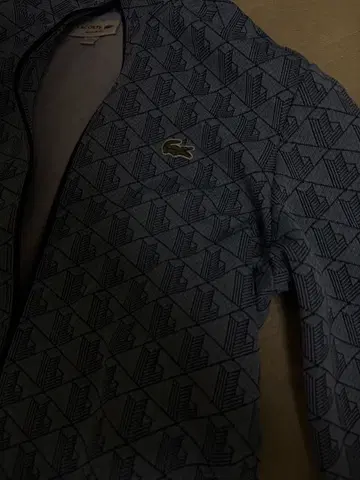 LACOSTE 라코스테 올 패턴 저지 트랙 자켓