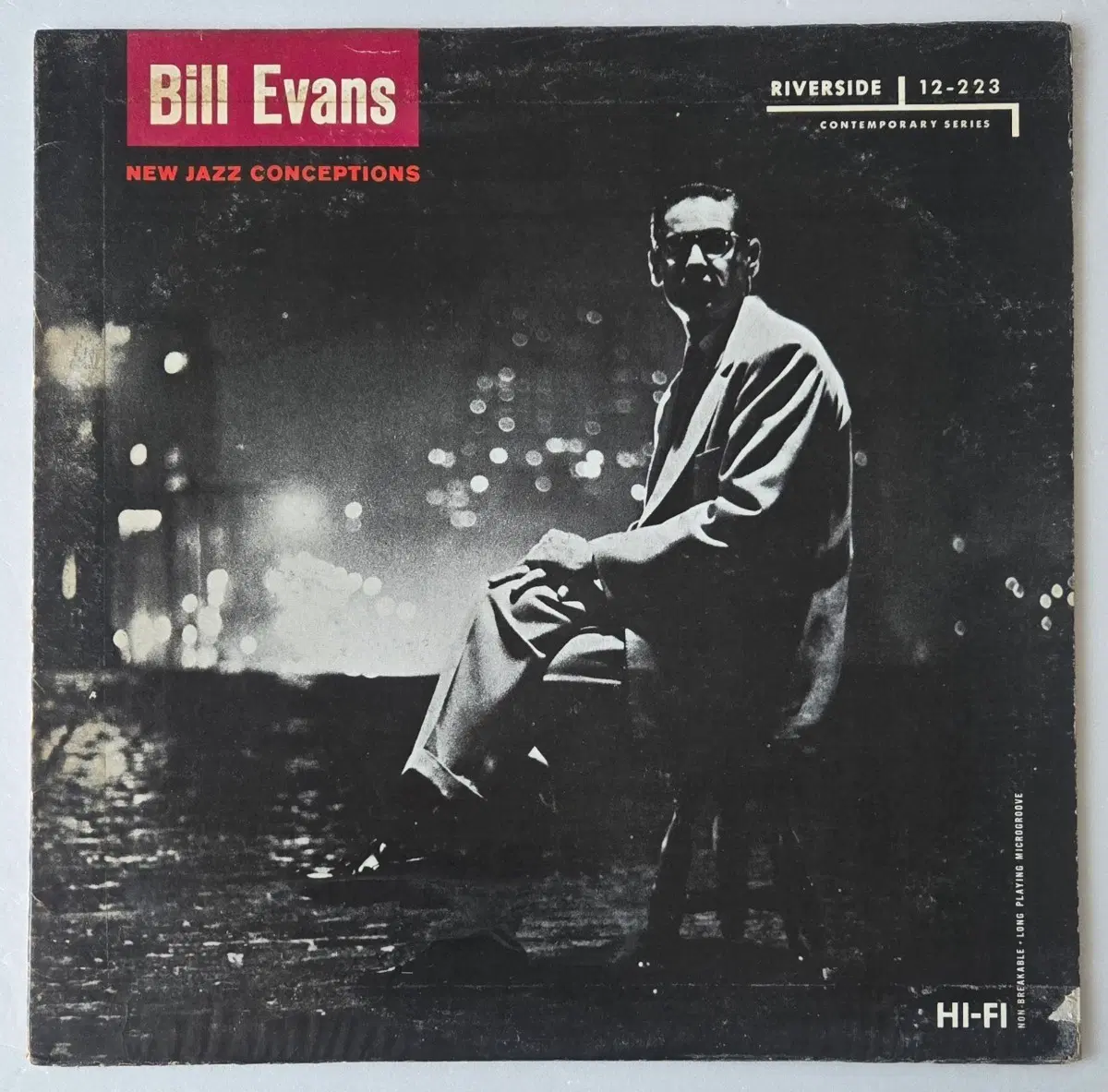 빌 에반스 - New Jazz Conceptions LP ( Riverside 1982 US OJC 초기사양, Mono)