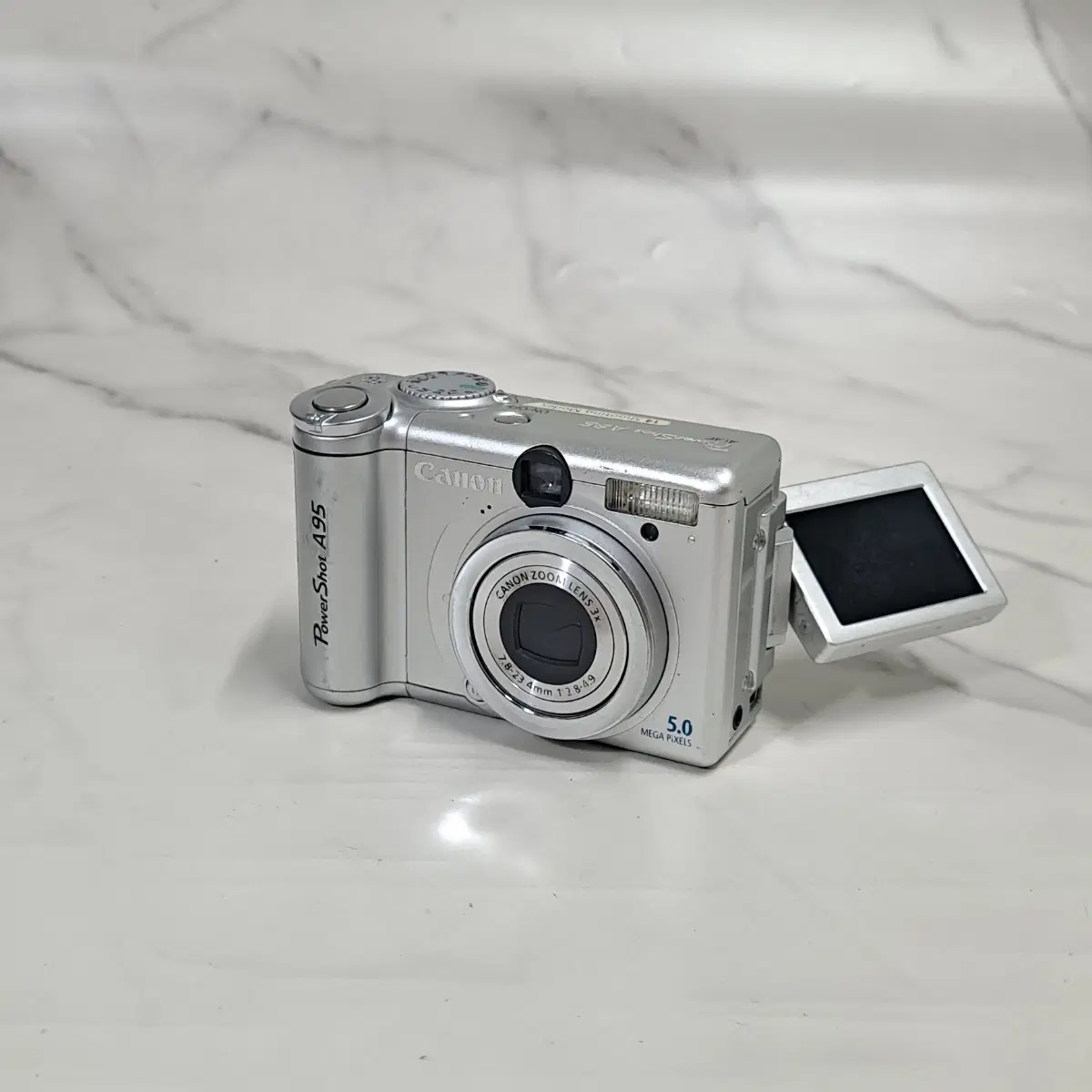 빈티지 감성/희귀! 캐논 파워샷 PowerShot A95 실버 빈티지 카메라
