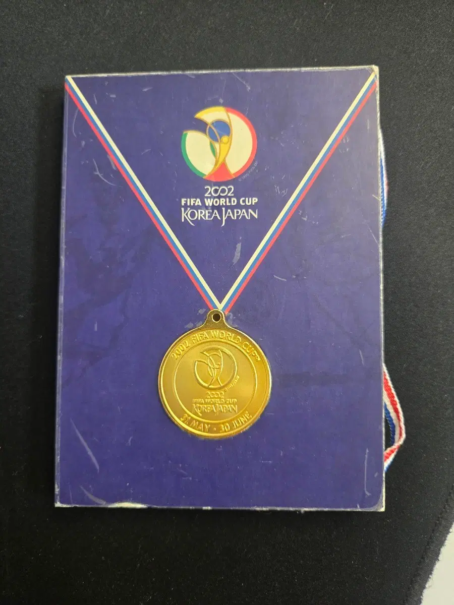 2002 한일월드컵 FIFA 공식 라이선스 기념메달 10만세트 한정 희귀 소장품
