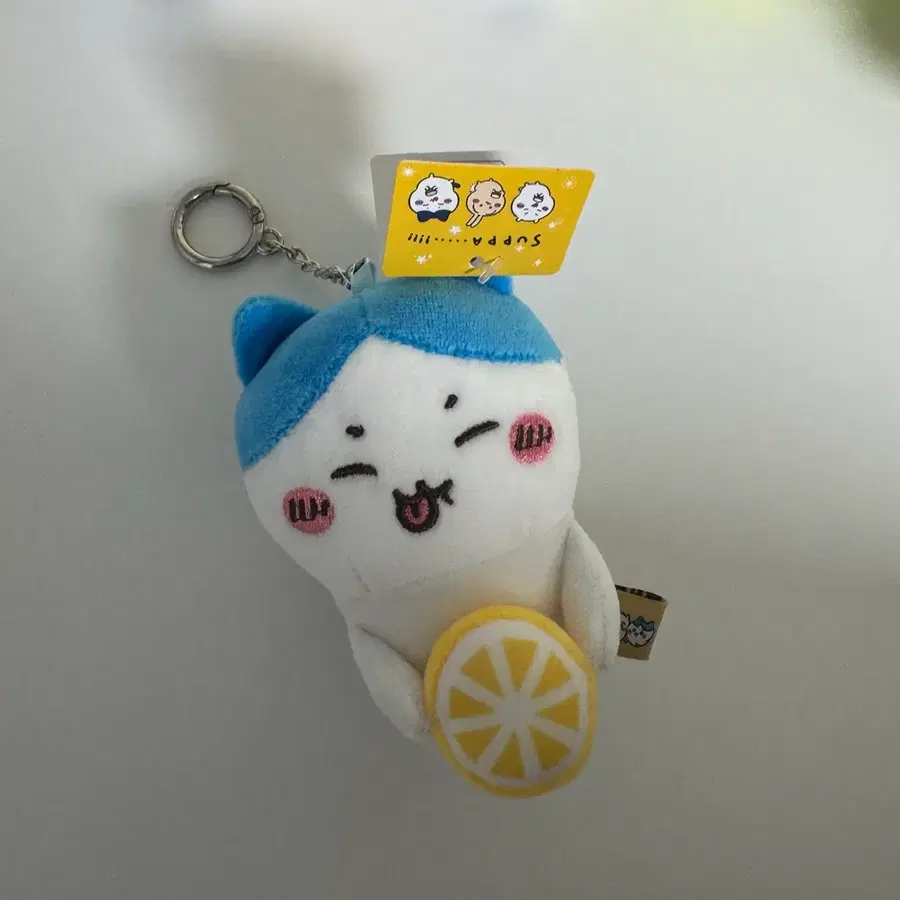 먼작귀 하치와레 인형 키링 가르마