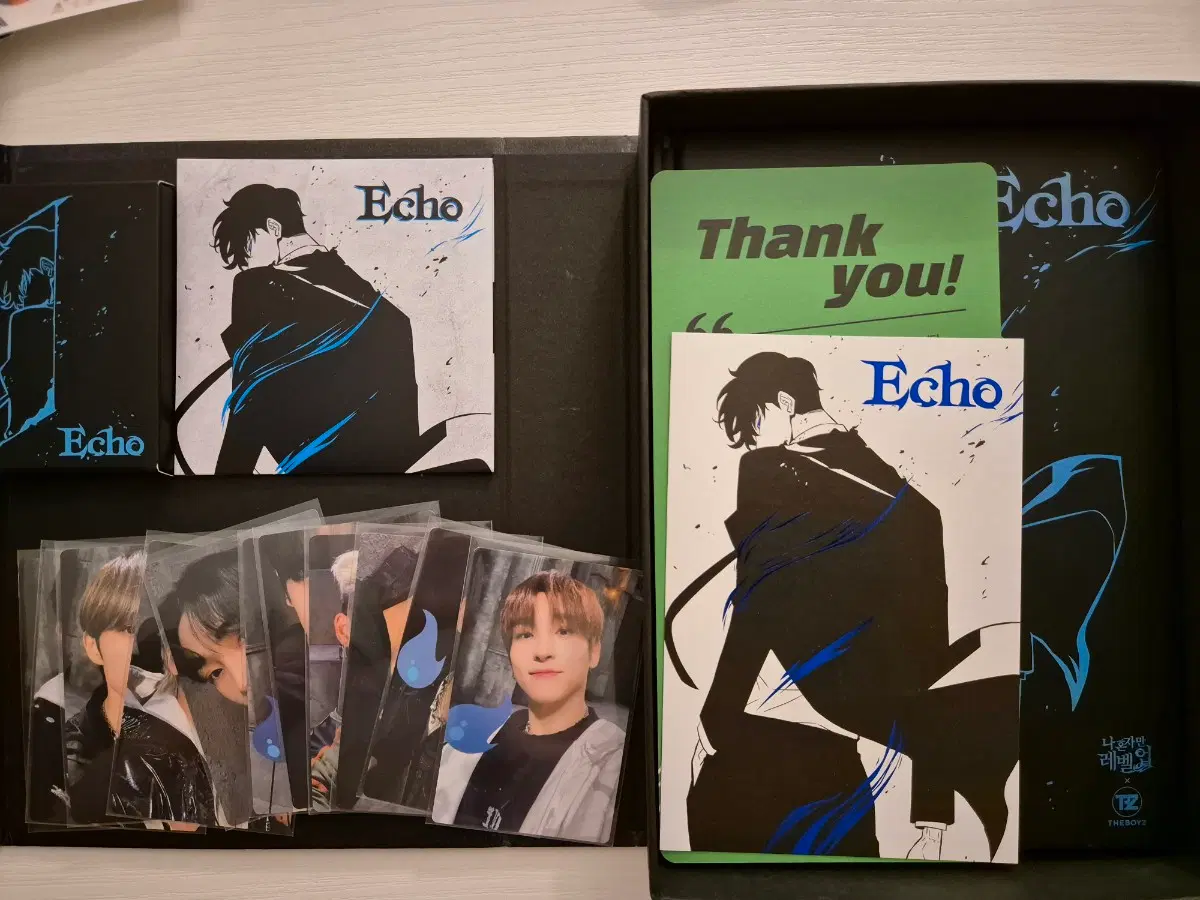 웹툰 나 혼자만 레벨업 OST Echo 더보이즈 THEBOYZ 특전싸인포함