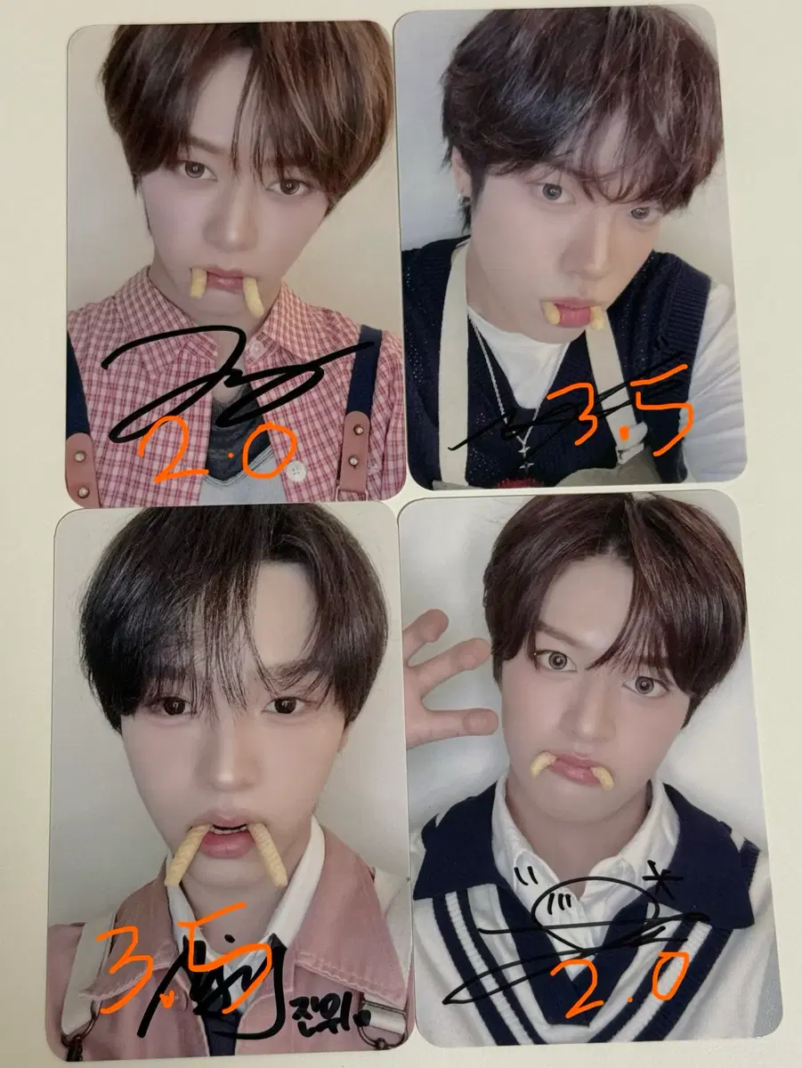 베이온 VAYONN 친필 싸인 포카 양도 에버라인