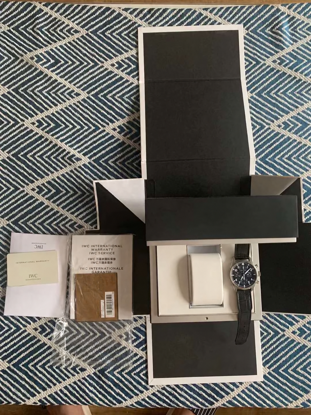 [해외배송] IWC 파일럿 크로노그래프 IW377709