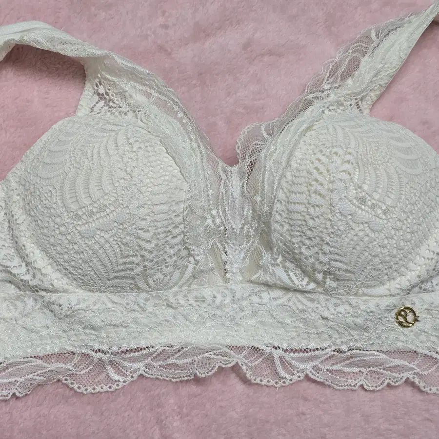 (중고) 여성 레이스 화이트 브래지어 80A
