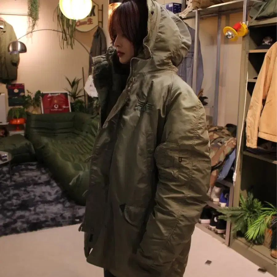 XL, 2000s 알파인더스트리 N-3B 파카