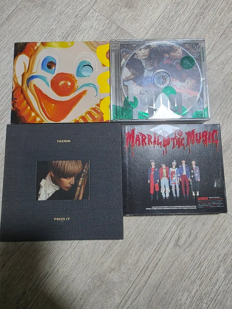 샤이니 앨범 & 태민 앨범 & 태민 굿즈 포카 일괄