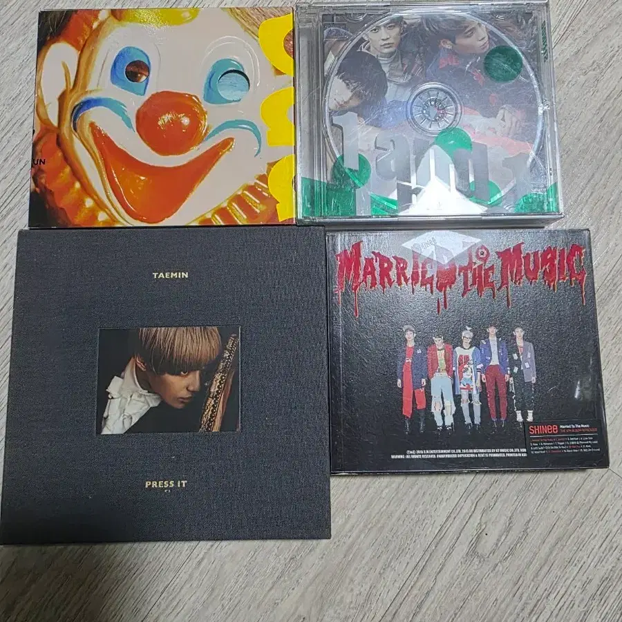 샤이니 앨범 & 태민 앨범 & 태민 굿즈 포카 일괄