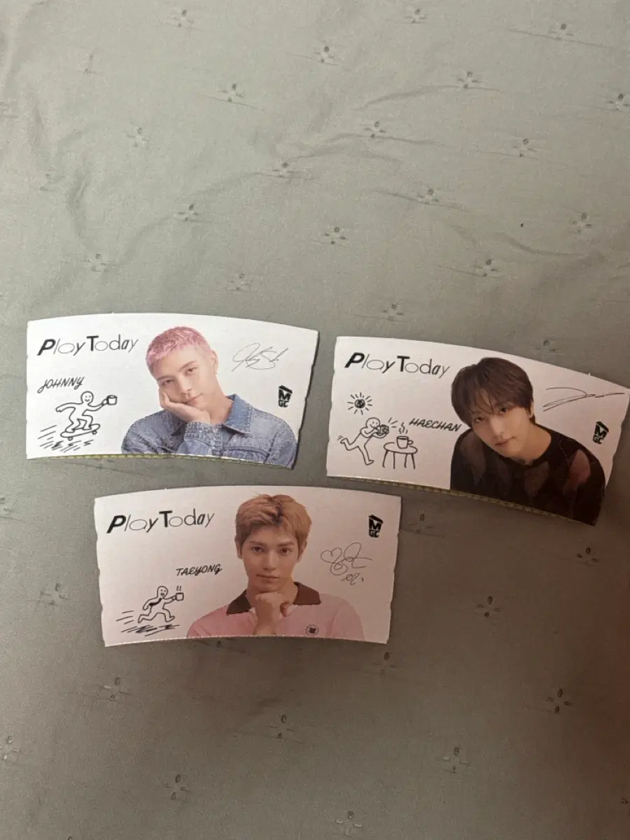 메가커피 엔시티 컵홀더 일괄