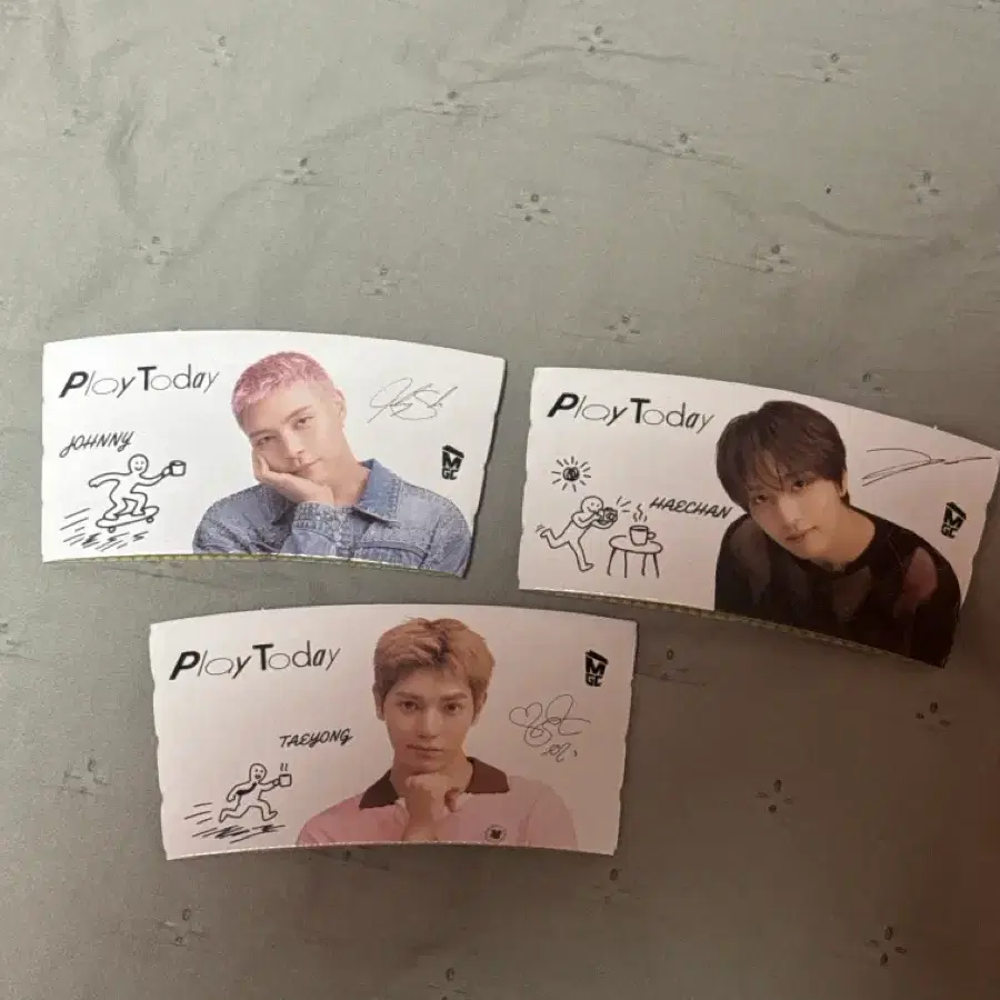 메가커피 엔시티 컵홀더 일괄