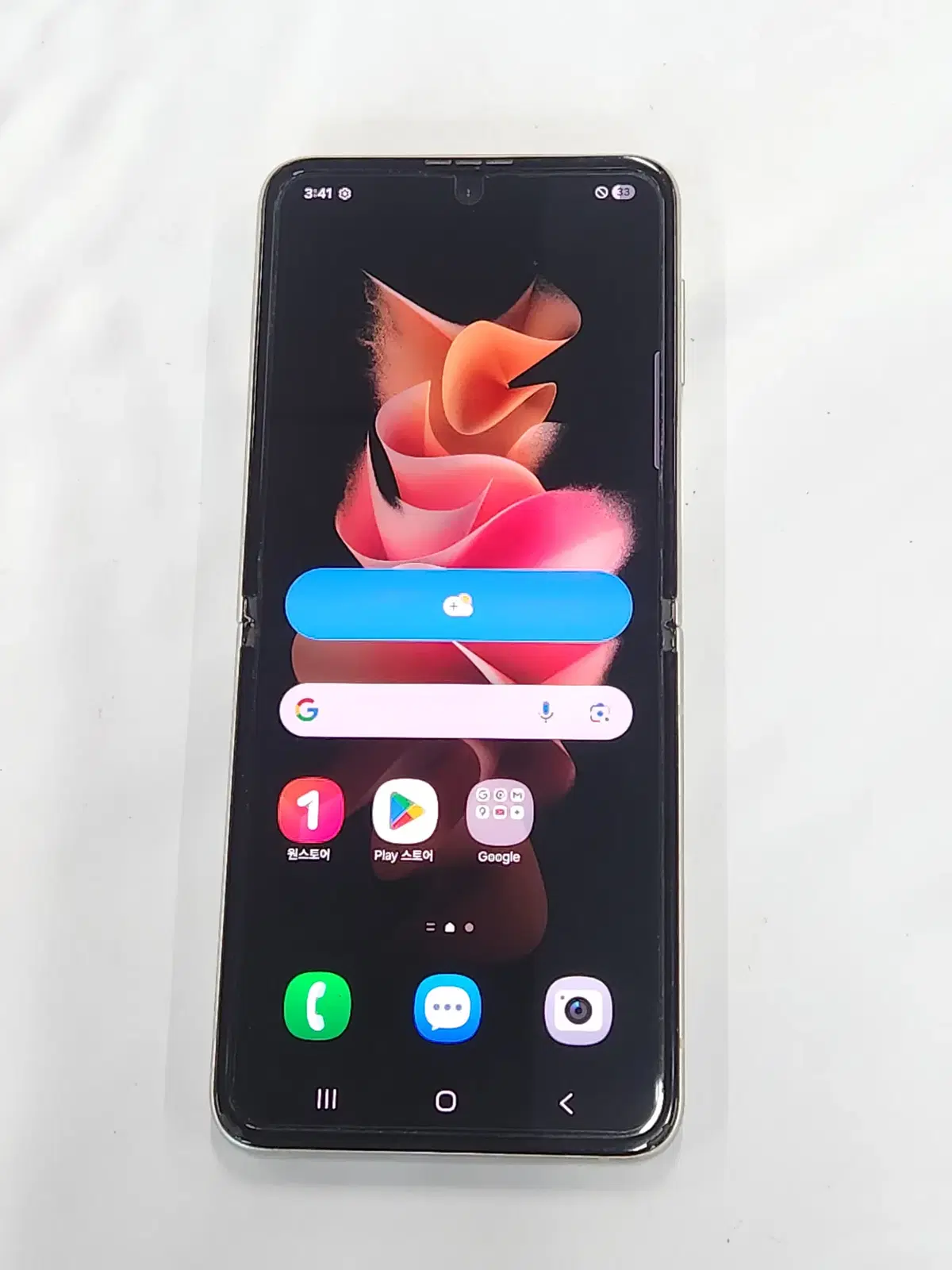 갤럭시Z플립3 256G 무잔상 크림 63082