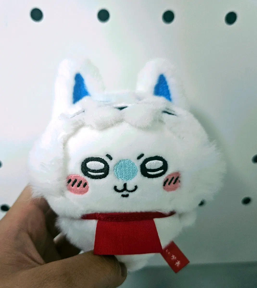 치이카와 모몽가 모구모구 여우신사 마스코트 키링인형