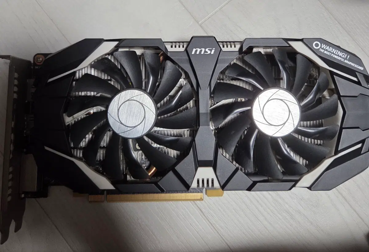 msi 1060 3g 고장?