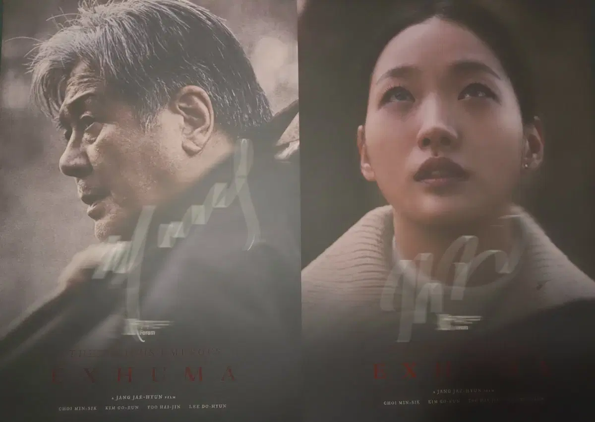 영화 파묘 친필 싸인 디깅 포스터 팝니다
