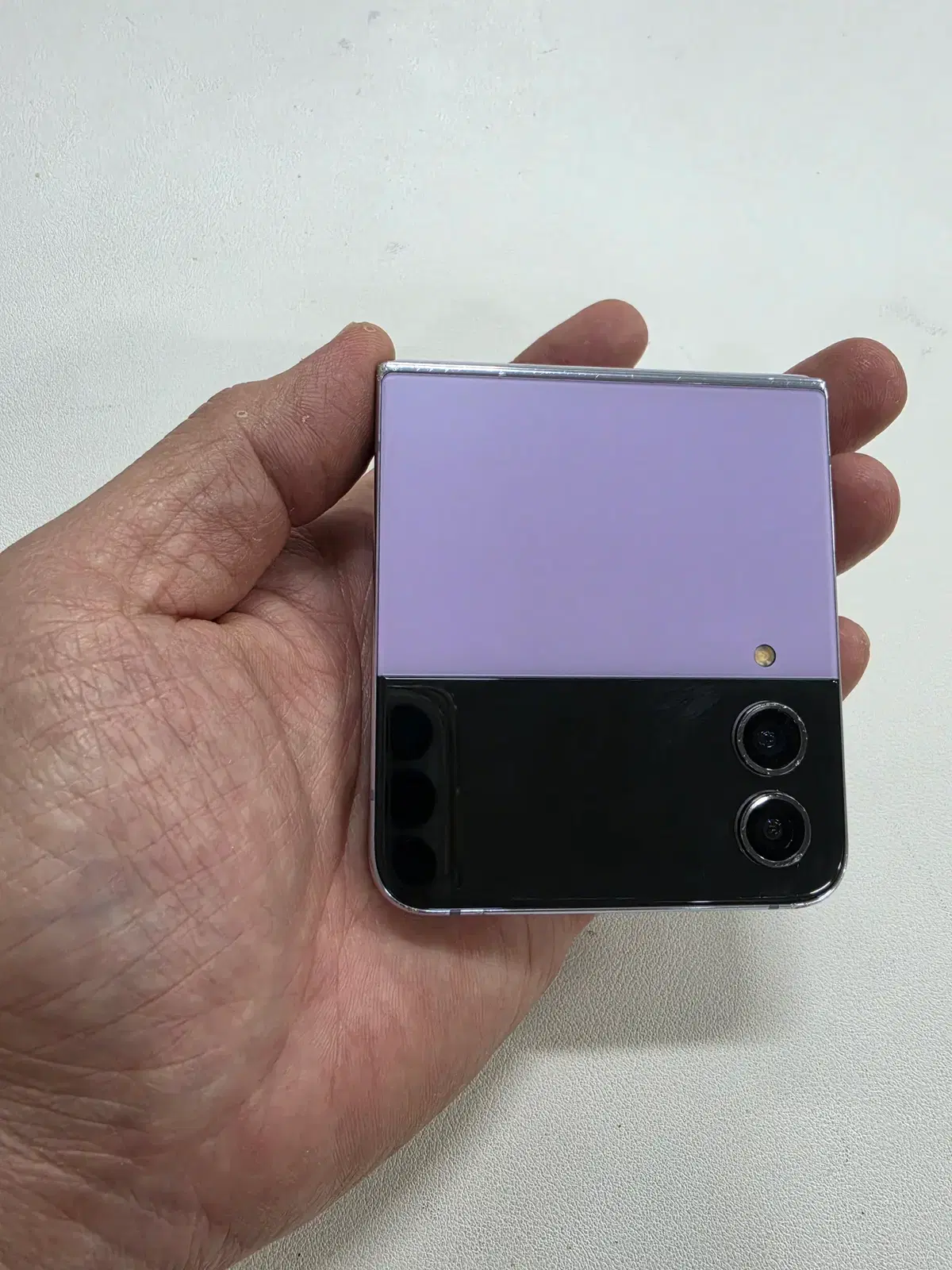 갤럭시 Z플립4 라밴더 512GB 무잔상 정상공기기 중고폰