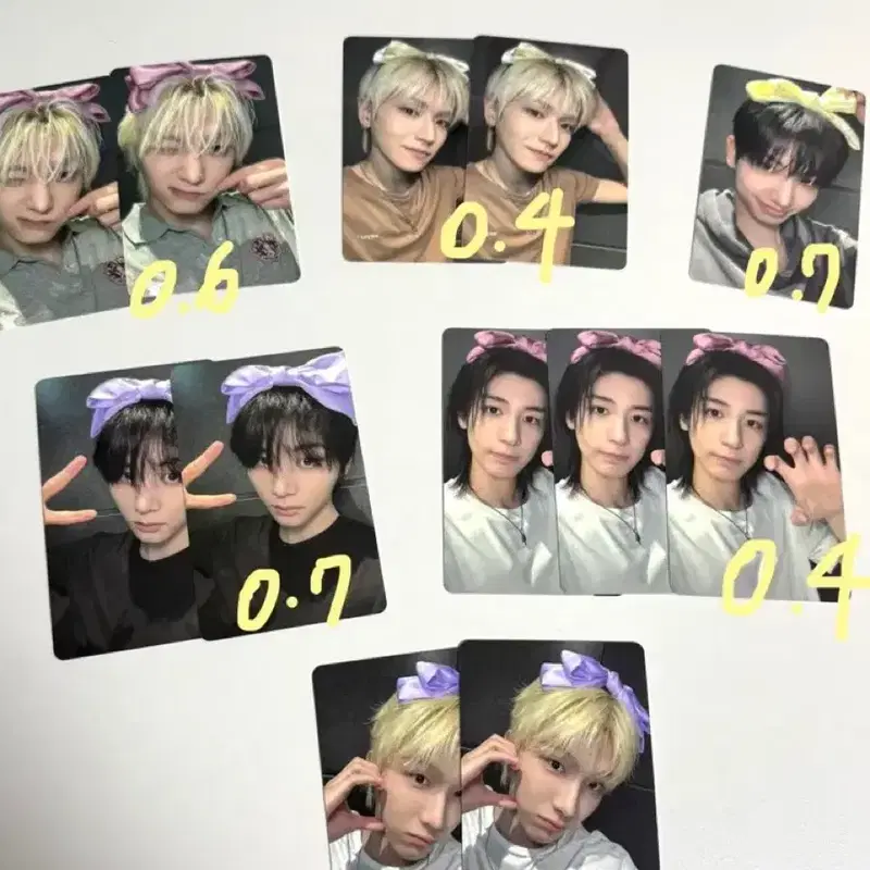 보넥도 위버스 공식 특전포카 애니멀 앨범