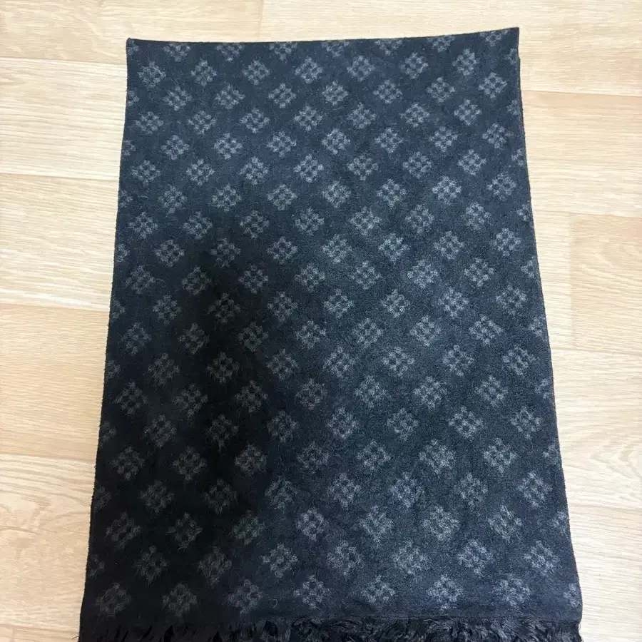 몬테고 체크 패턴 머플러 (174cm*30